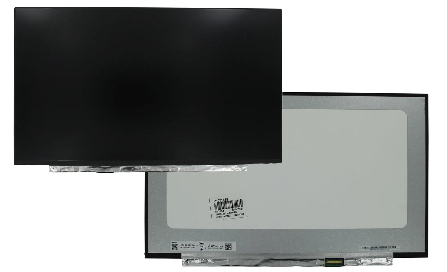 17,3 Zoll LCD-Bildschirm 1920x1080 Glänzend 30Pin eDP, IPS