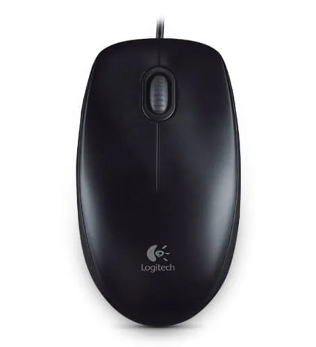Logitech B100 Optische Maus USB - Schwarz