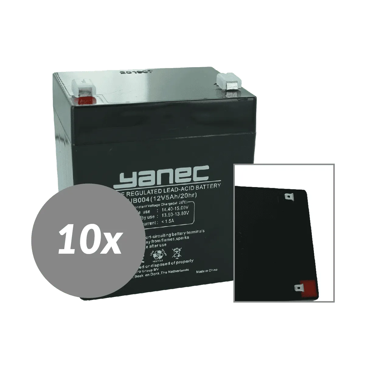 Yanec UPS Batterij Vervangingsset RBC118J (Excl. Kabels)