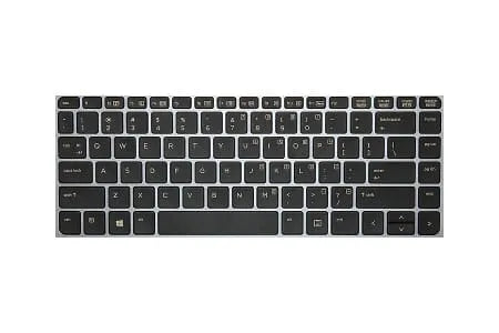 Clavier d'ordinateur portable HP QWERTZ DE + rétroéclairé