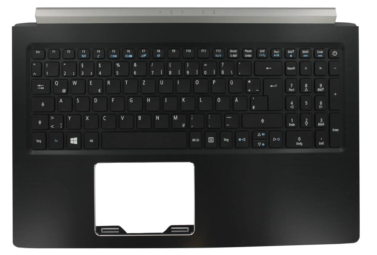 Clavier d'ordinateur portable Acer Qwertz DE + coque supérieure