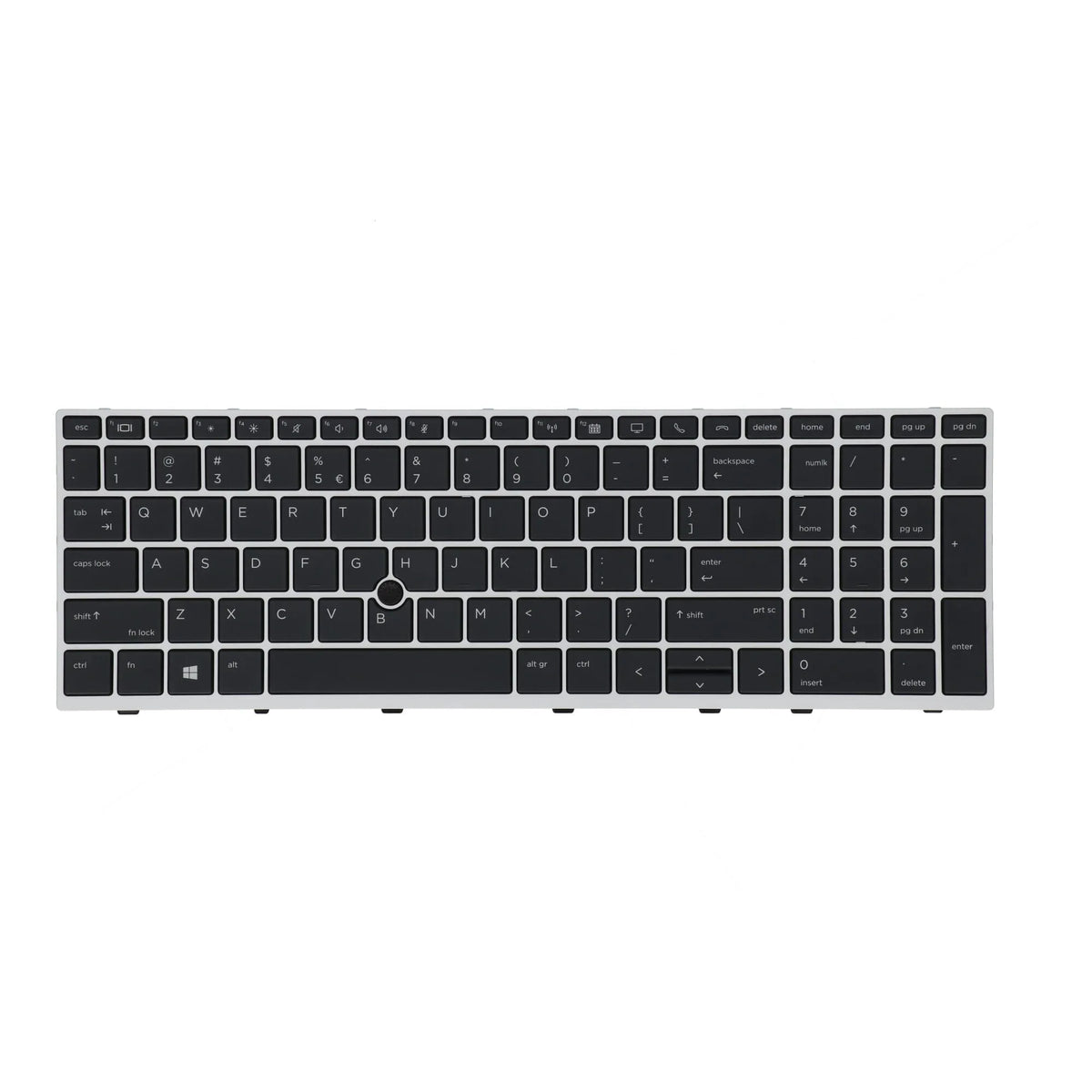 Clavier HP pour ordinateur portable Qwerty US + Trackpoint