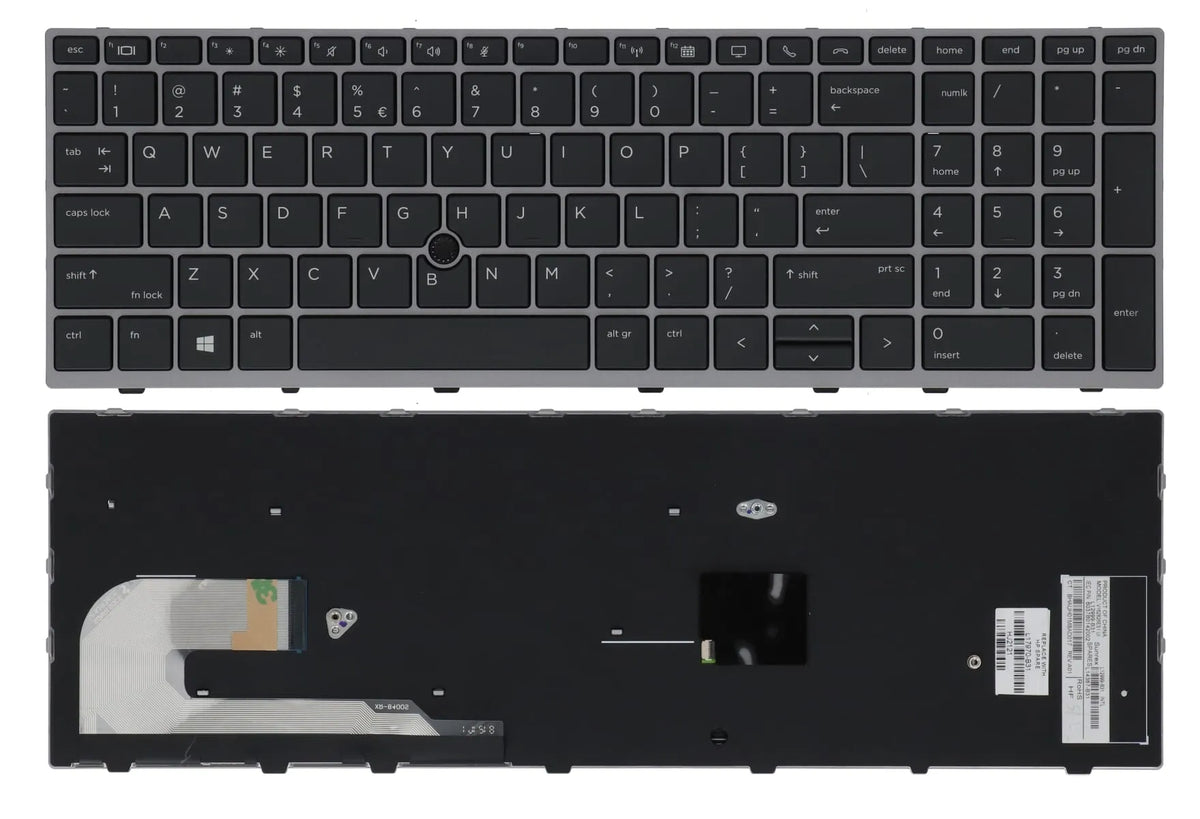 HP Laptop Tastatur Qwerty US