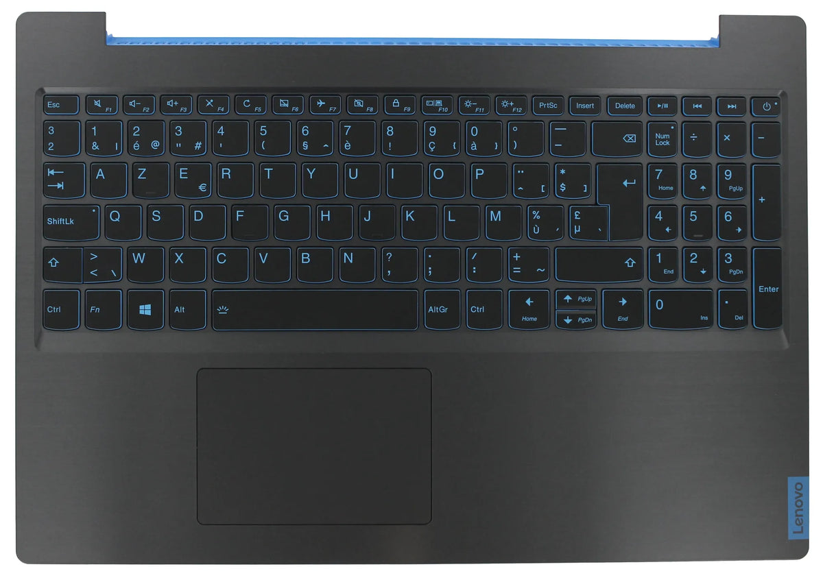 Lenovo Laptop-Tastatur Azerty BE inkl. Top Cover - Schwarz
