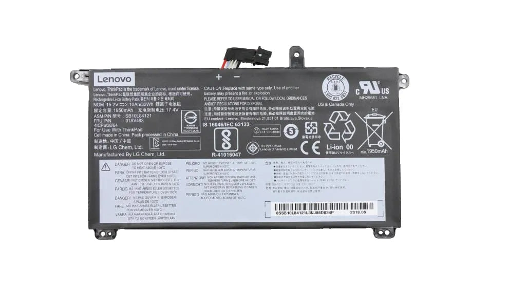 Lenovo Laptop Akku 1950 mAh