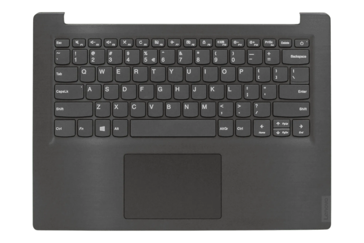 Lenovo Laptop Toetsenbord Qwerty US + Top Cover - Grijs