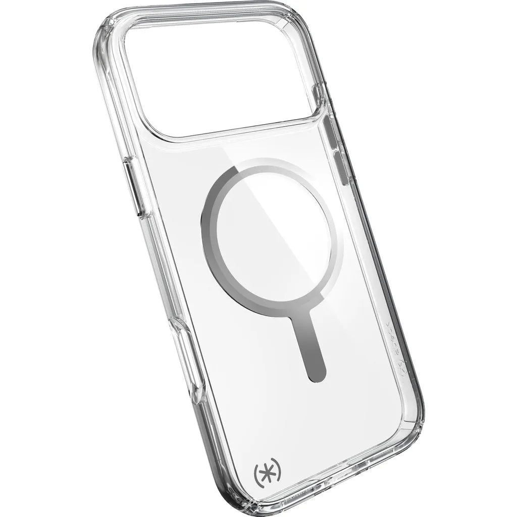 Speck Presidio Perfect Clear + MS Apple iPhone 17 Pro Max Clear - with Microban