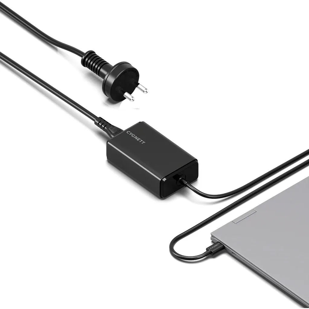 Cygnett PowerMaxx 100W GaN USB-C Laptop Charger Black