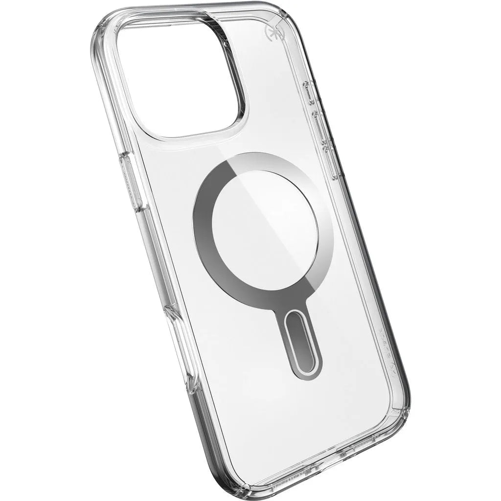 Speck Presidio Perfect Clear + ClickLock Apple iPhone 16 Pro Max Clear -  with Microban