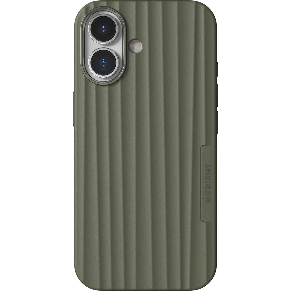 Nudient Bold MagSafe Case Apple iPhone 17 Olive Green