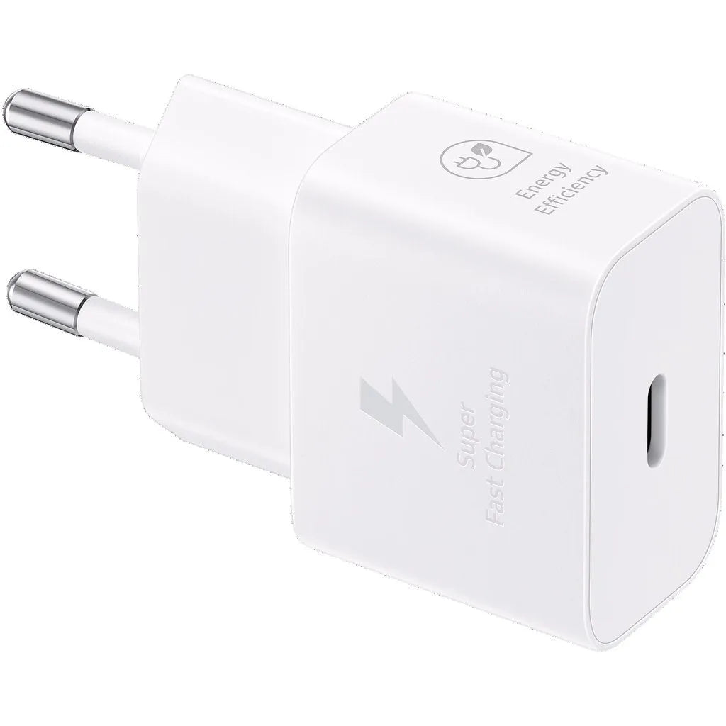 Samsung 25W Energy Efficiency (GaN) USB-C Travel Adapter White w/o cable