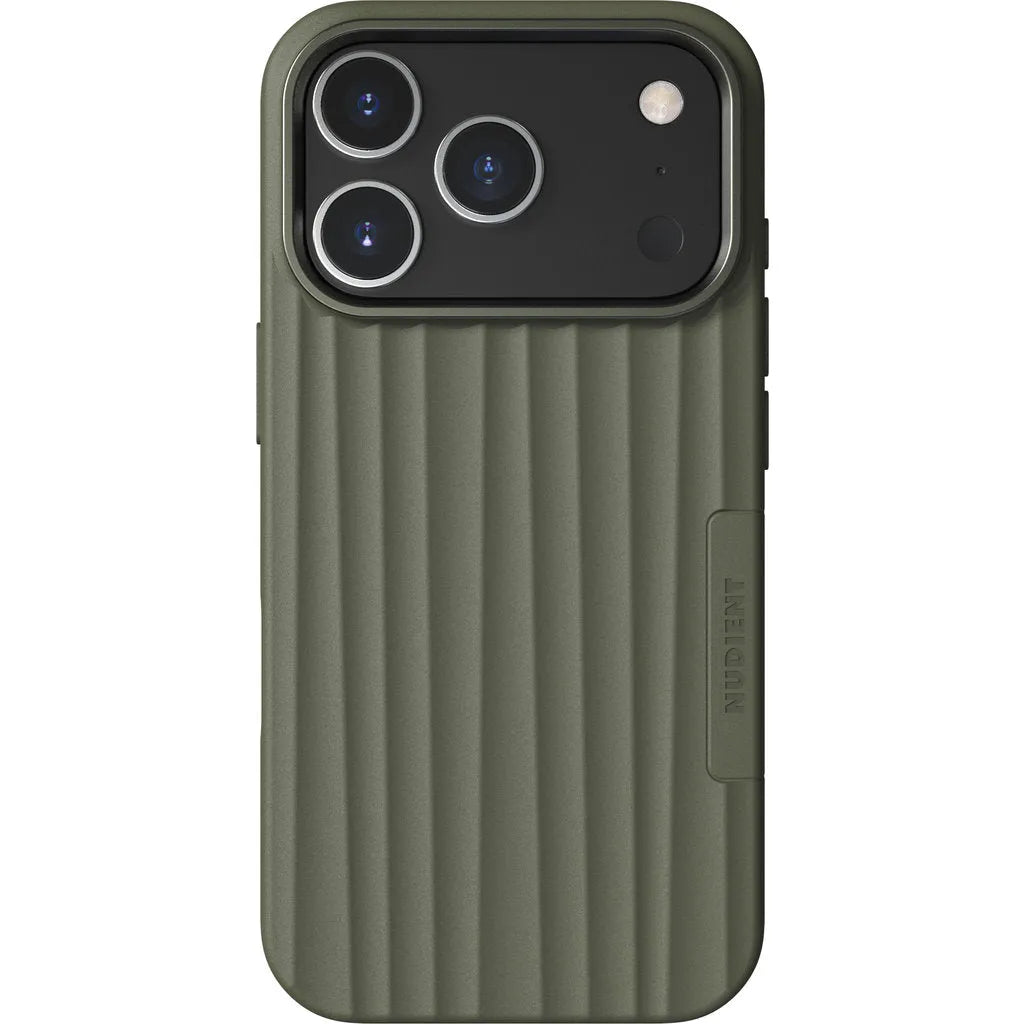 Nudient Bold MagSafe Case Apple iPhone 17 Pro Olive Green