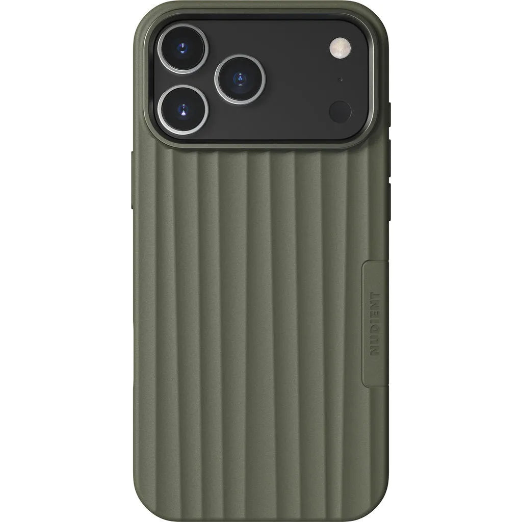 Nudient Bold MagSafe Case Apple iPhone 17 Pro Max Olive Green