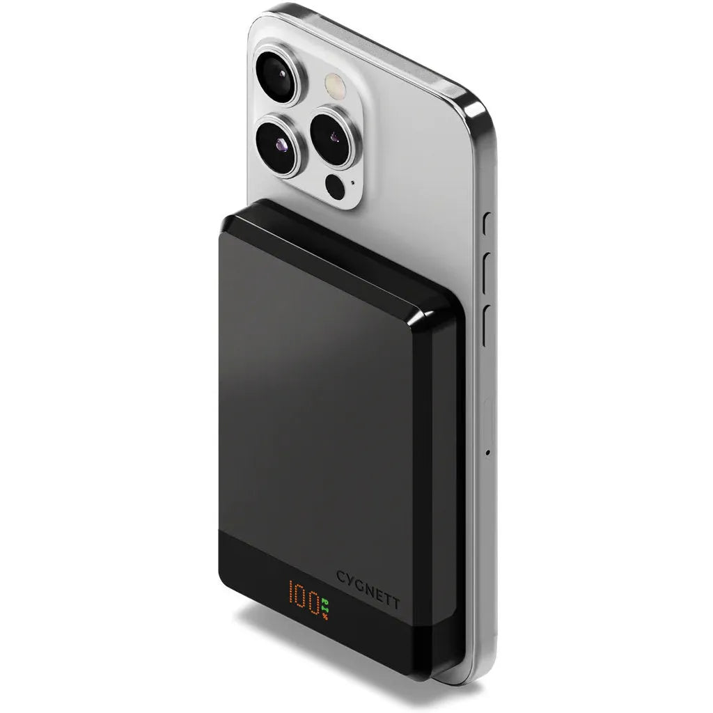 Cygnett MagSlim 10.000mAh Powerbank Black