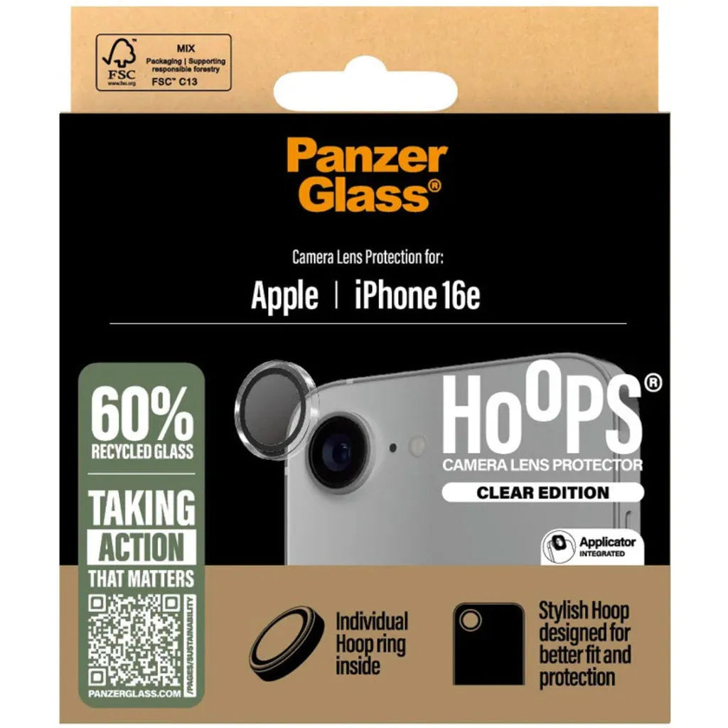 Panzerglass Hoops Apple iPhone 17./16. Gen. – Transparent