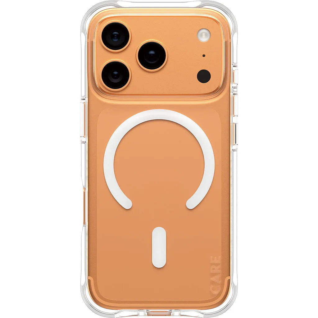CARE by PanzerGlass Modische Hülle Samba Transparent MagSafe iPhone 17 Pro