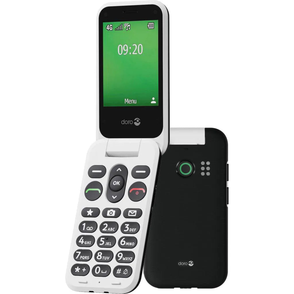 Doro Leva E22 4G Black Value Pack