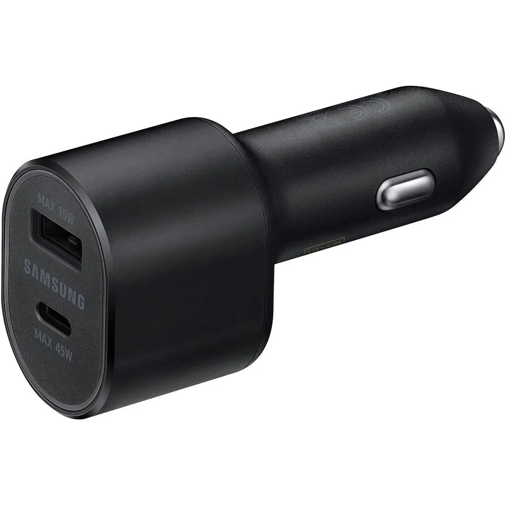 Samsung Dual Port Car Charger 45W/15W incl USB-C to USB-C cable
