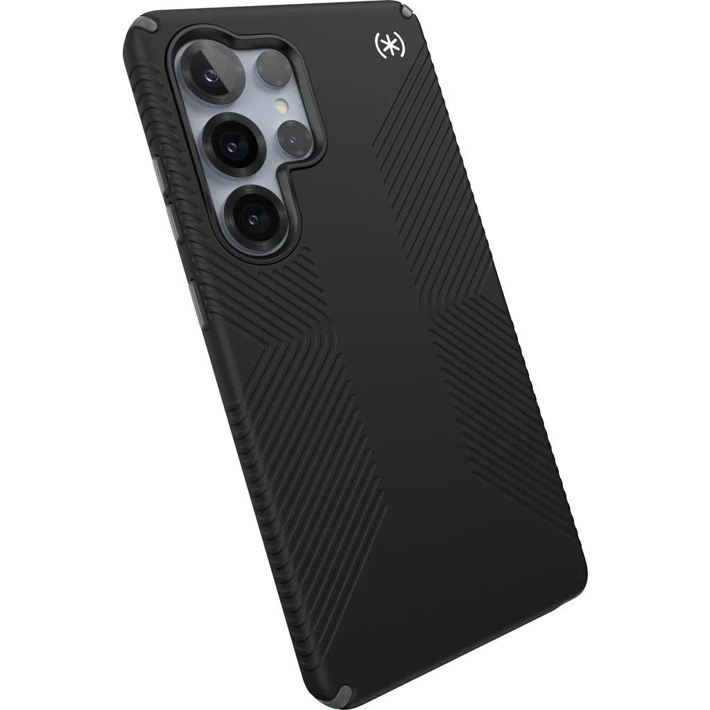 Speck Presidio2 Grip + Magnet Samsung Galaxy S25 Ultra Black - with Microban