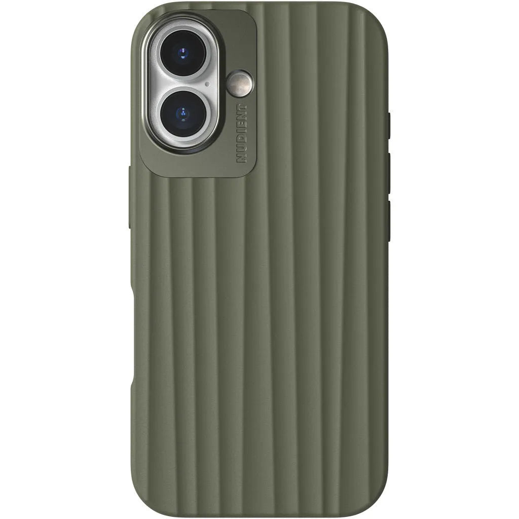 Nudient Bold MagSafe Case Apple iPhone 16 Olivgrün