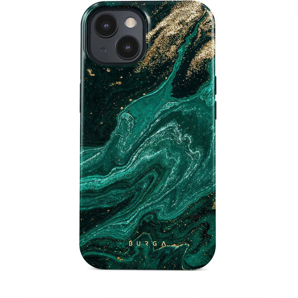 Burga Tough MagSafe Case Apple iPhone 15/14/13 - Emerald Pool