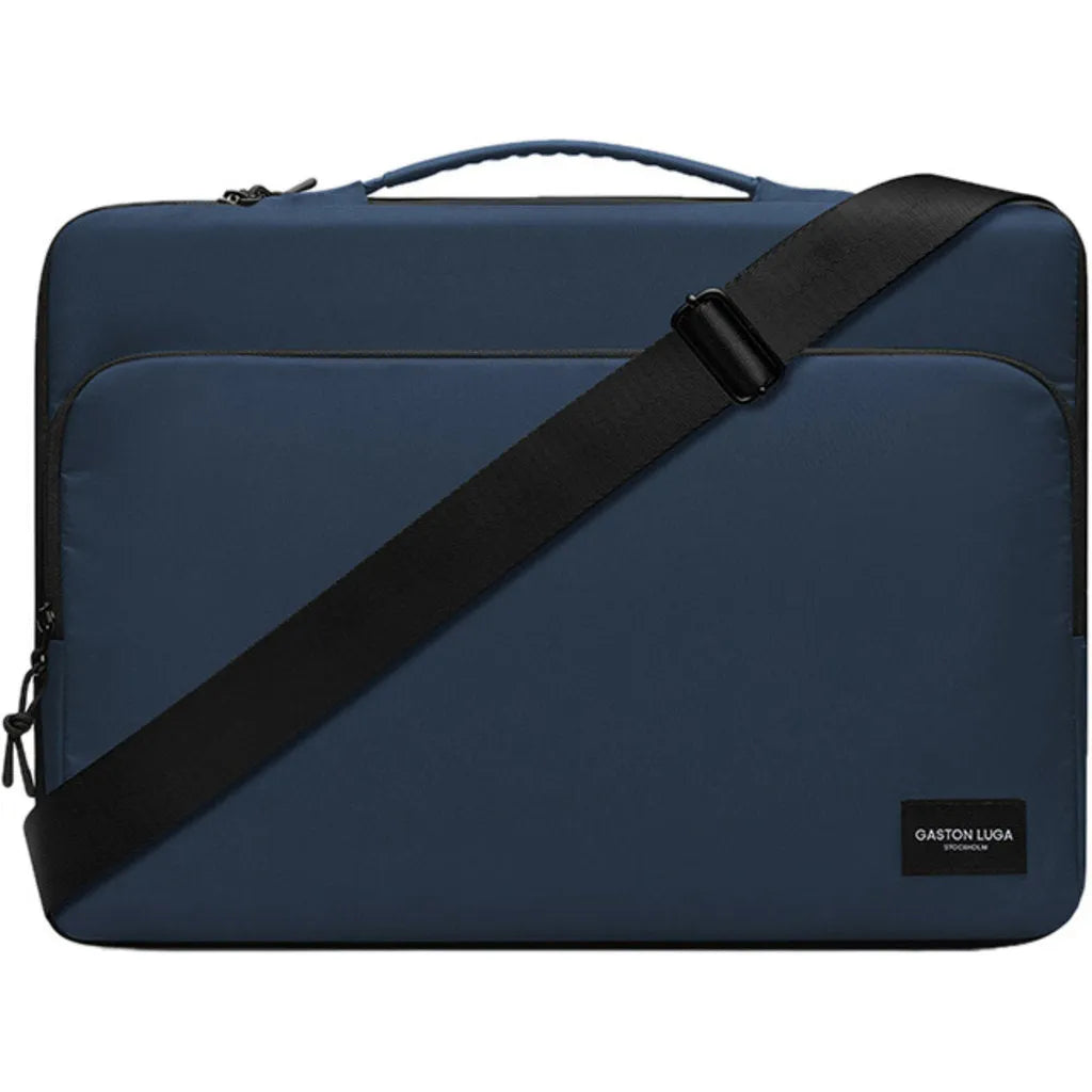 Gaston Luga Dash Cushioned Briefcase 16" - Dark Blue