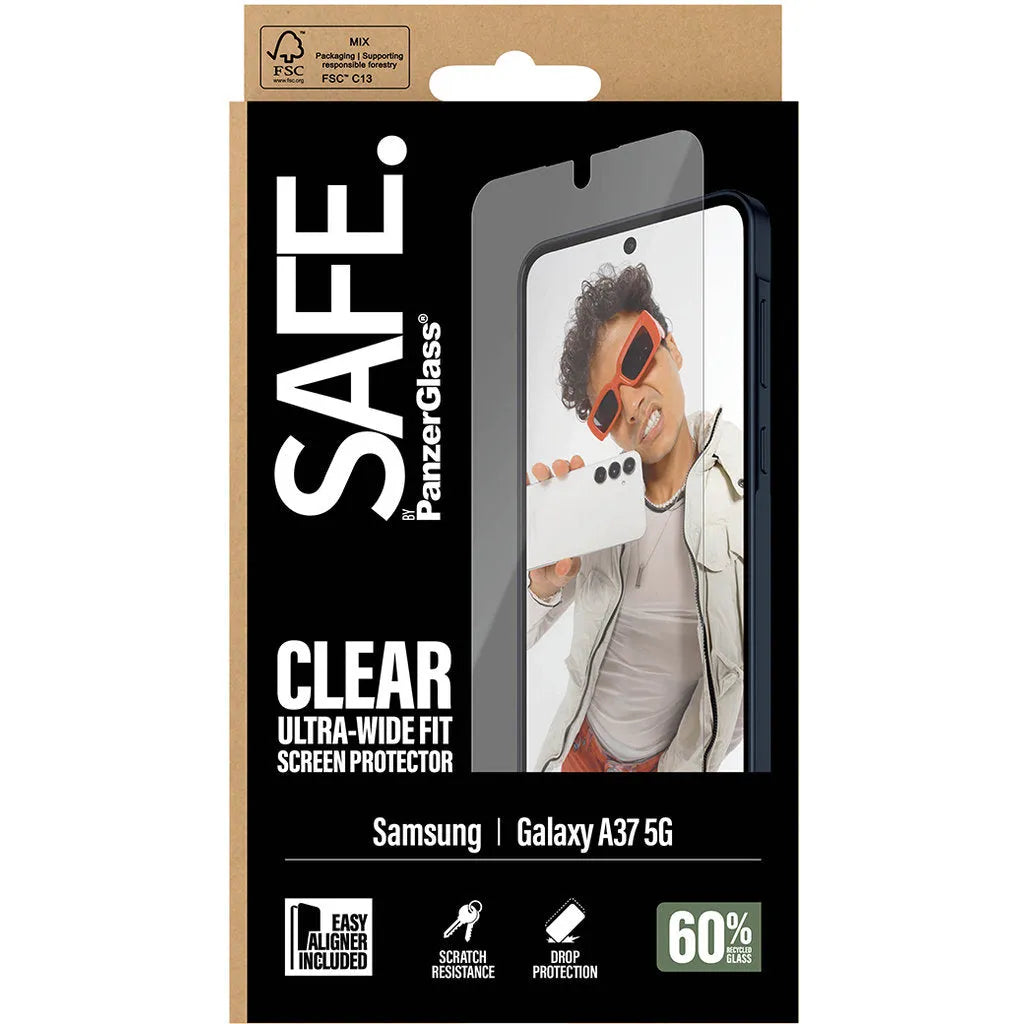 SAFE by Panzerglass Samsung Galaxy A37 5G - Ultra-Wide-Fit