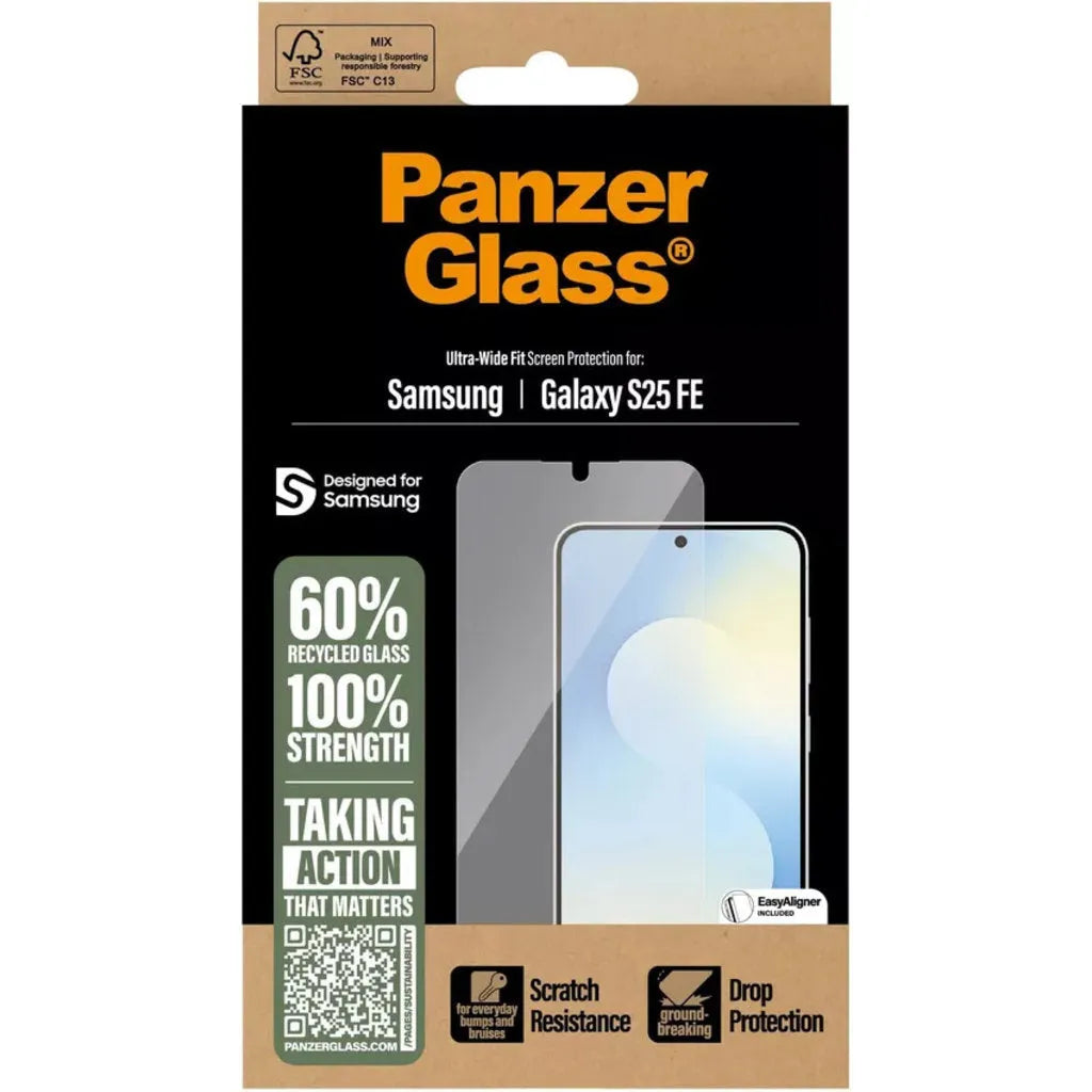 PanzerGlass Samsung Galaxy S25 FE - Ultra-Wide Fit