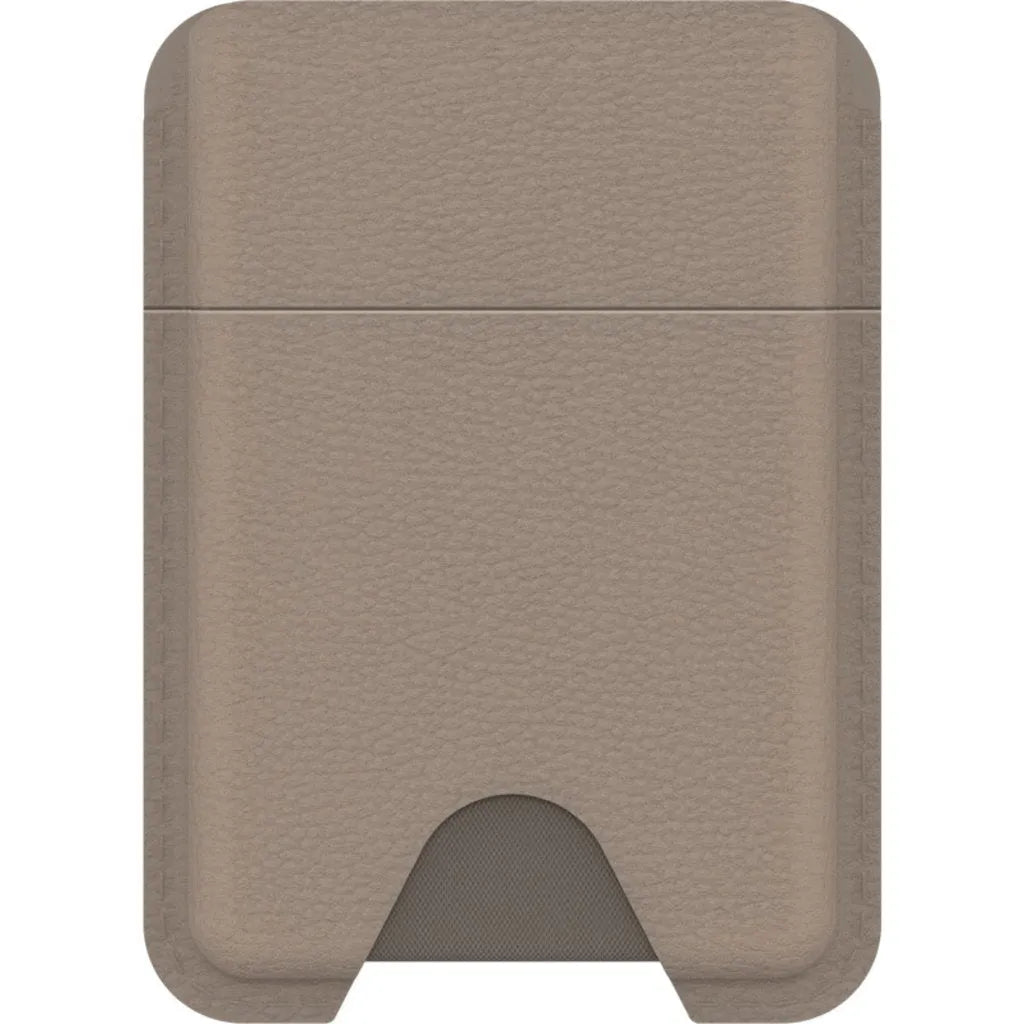 OtterBox Symmetry Cactus Leather MagSafe Wallet - Light Grey