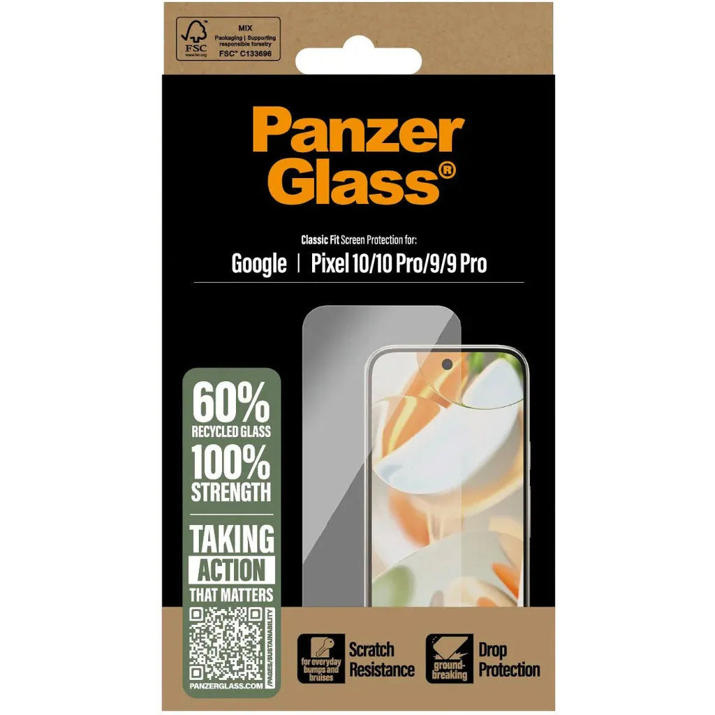 PanzerGlass Google Pixel 10/10 Pro / 9/9 Pro UWF Schwarz