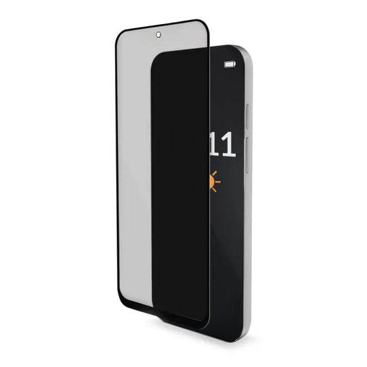 Mobilize Privacy Glass Displayschutzfolie - Schwarzer Rahmen - für Samsung Galaxy A15 4G/5G