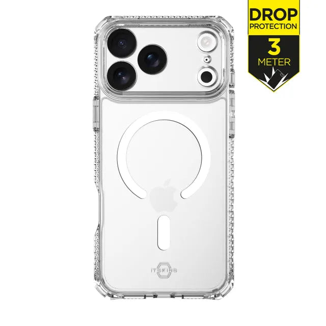 ITSKINS Level 2 HybridMagClear_R for Apple iPhone 17 Pro Max/18 Pro Max Transparent