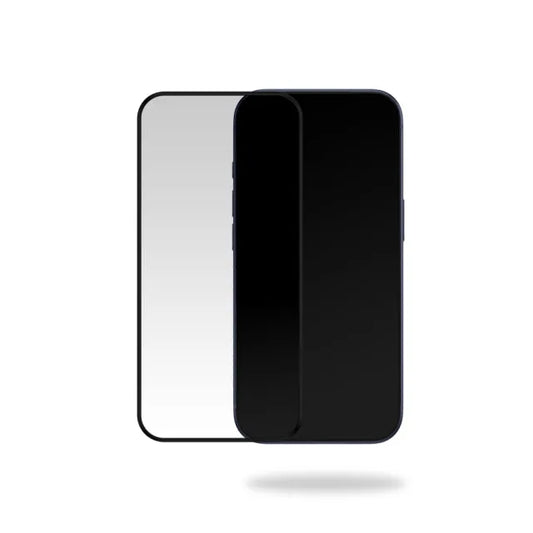 Mobilize Glass Screen Protector - Black Frame - Apple iPhone 16 Pro/17/17 Pro