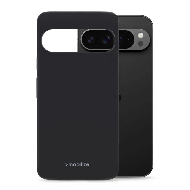 Mobilize Rubber Gelly Case Google Pixel 9 Pro XL Mattschwarz