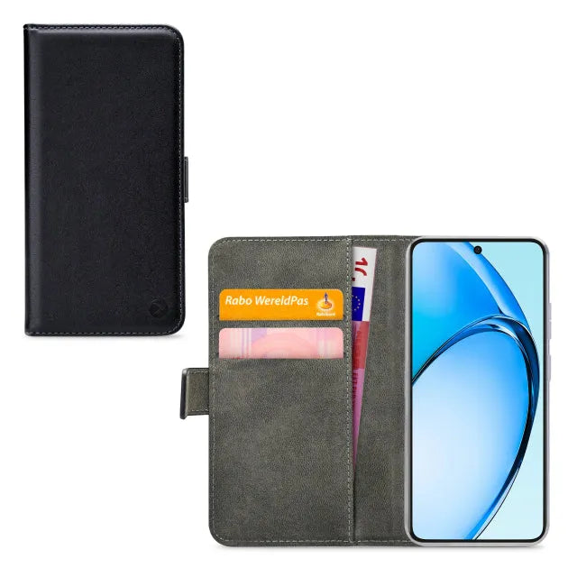 Mobilize Classic Gelly Wallet Book Case OPPO A60 Noir