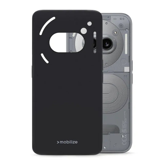 Coque Mobilize Rubber Gelly Nothing Phone (2a) Plus Noir mat