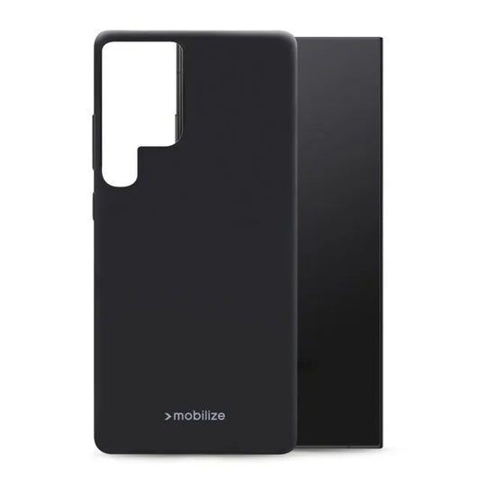 Mobilize Rubber Gelly Case Samsung Galaxy S24 Ultra 5G Noir Mat