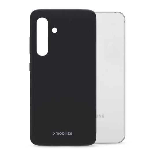 Mobilize Rubber Gelly Case Samsung Galaxy S24 FE Noir mat