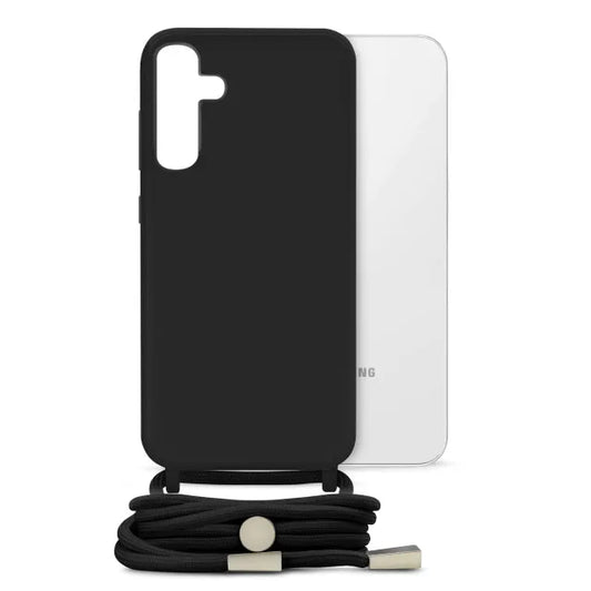 Mobilize Lanyard Gelly Case pour Samsung Galaxy S24+ 5G Noir