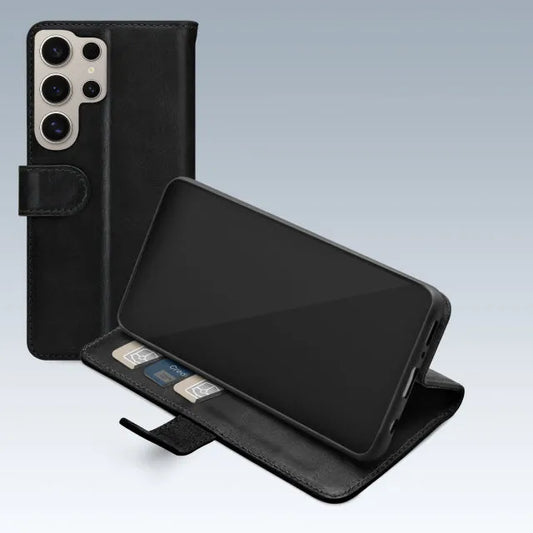 Mobilize Premium Gelly Wallet Book Case Samsung Galaxy S24 Ultra 5G Noir