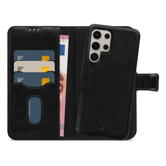 Mobilize 2in1 Magsafe Compatible Gelly Wallet Case Samsung Galaxy S24 Ultra 5G Black