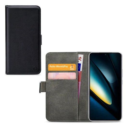 Mobilize Classic Gelly Wallet Book Case Xiaomi Poco F6 Pro Schwarz