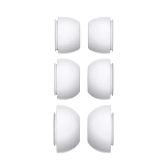 Xccess Silicon Replacement Ear Tips for Airpod Pro 1/2 Size S/M/L (3 Pair) White