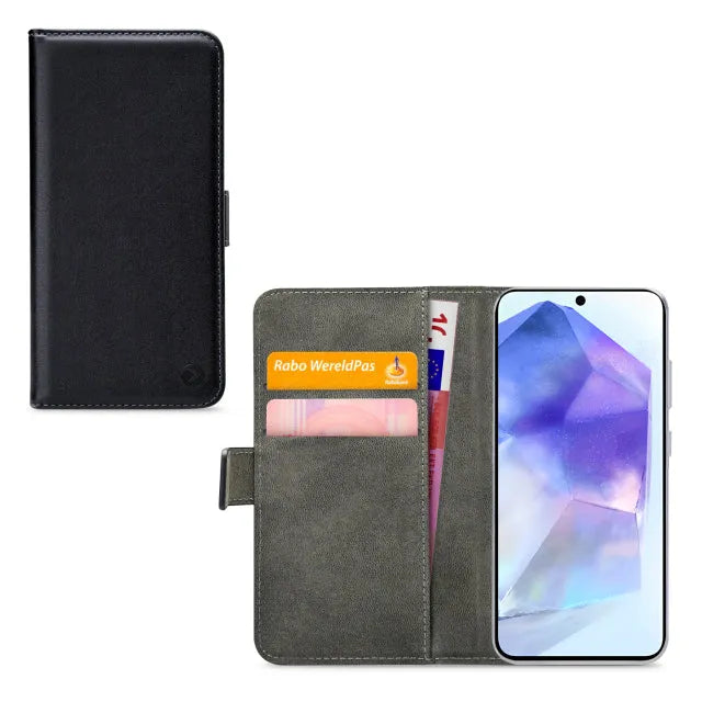 Mobilize Classic Gelly Wallet Book Case Samsung Galaxy A55 5G Noir