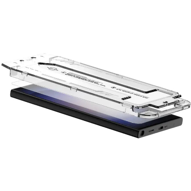 ITSKINS Supreme Glass Protège-écran avec Outil d'Alignement Samsung Galaxy S24 Ultra Transparent