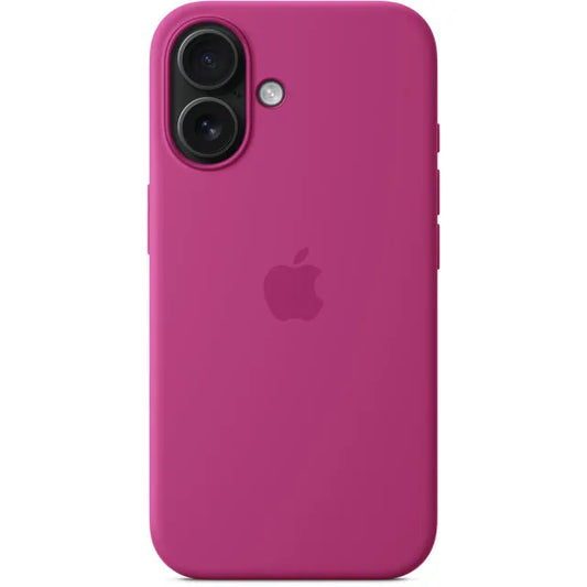 MYY53ZM/A Apple Silicone Case with MagSafe iPhone 16 Fuchsia