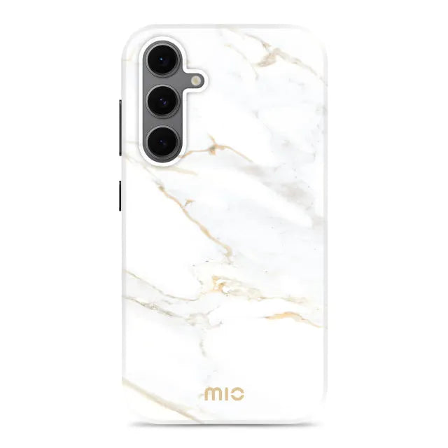 MIO White Marble Magsafe Compatible for Samsung S24 FE 5G