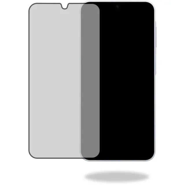 Protecteur d'écran en verre trempé confidentialité Mobilize - Cadre noir - pour Samsung Galaxy A16 4G/5G