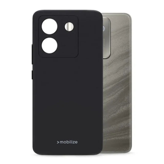 Mobilize Rubber Gelly Case Xiaomi Poco M7 Pro 5G Matt Black