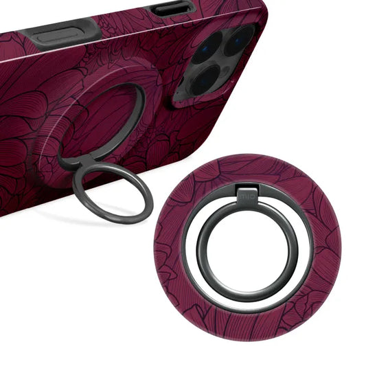 MIO Berry Blooms MagSafe Compatible Ring Holder